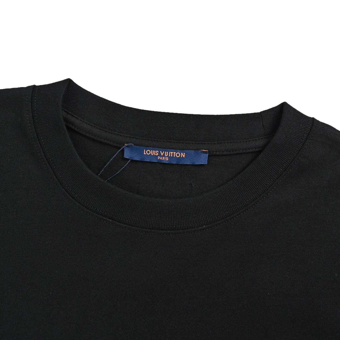 Louis Vuitton/Louis Vuitton back four-leaf clover signature foam printed short sleeves